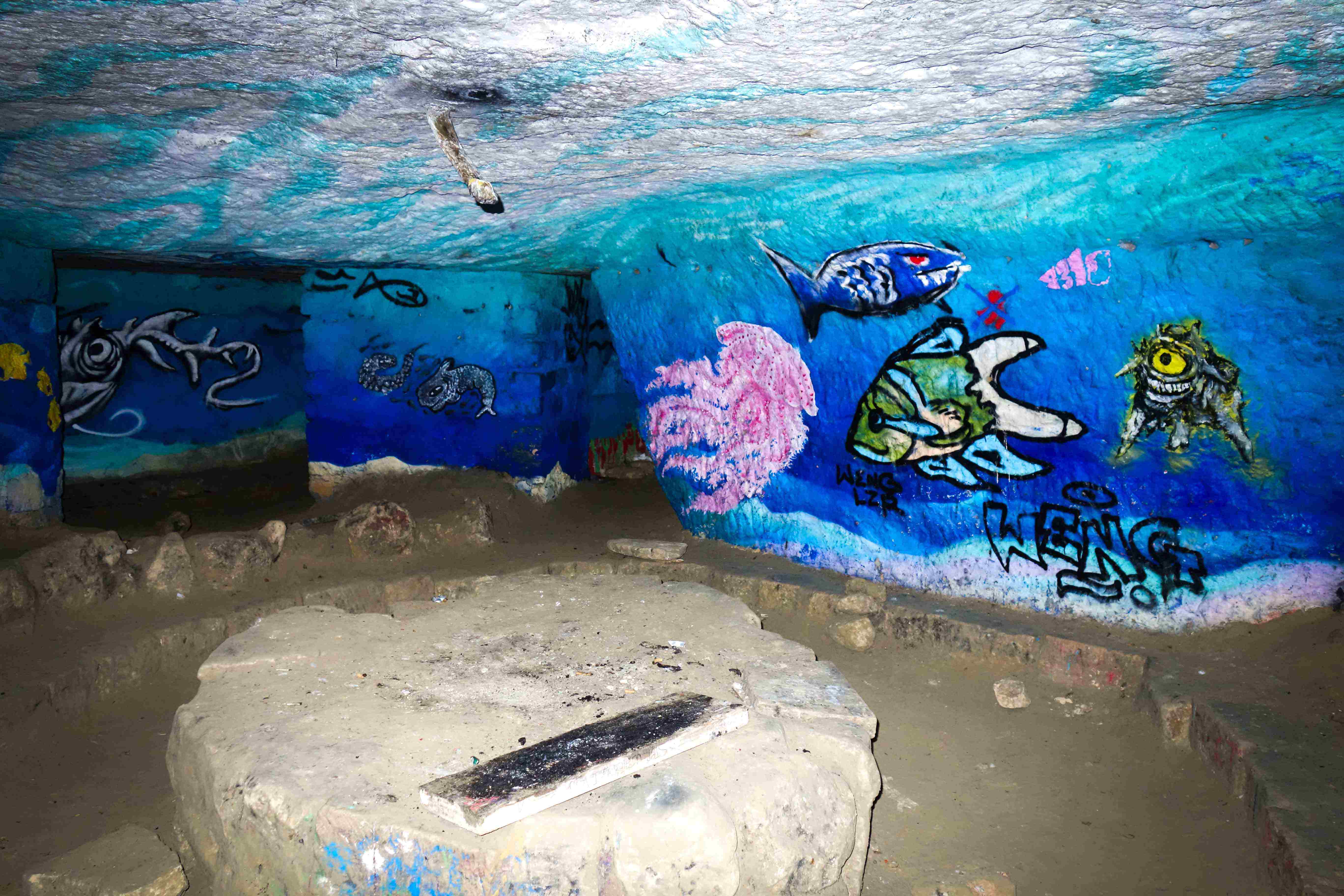 Catacombes - La plage