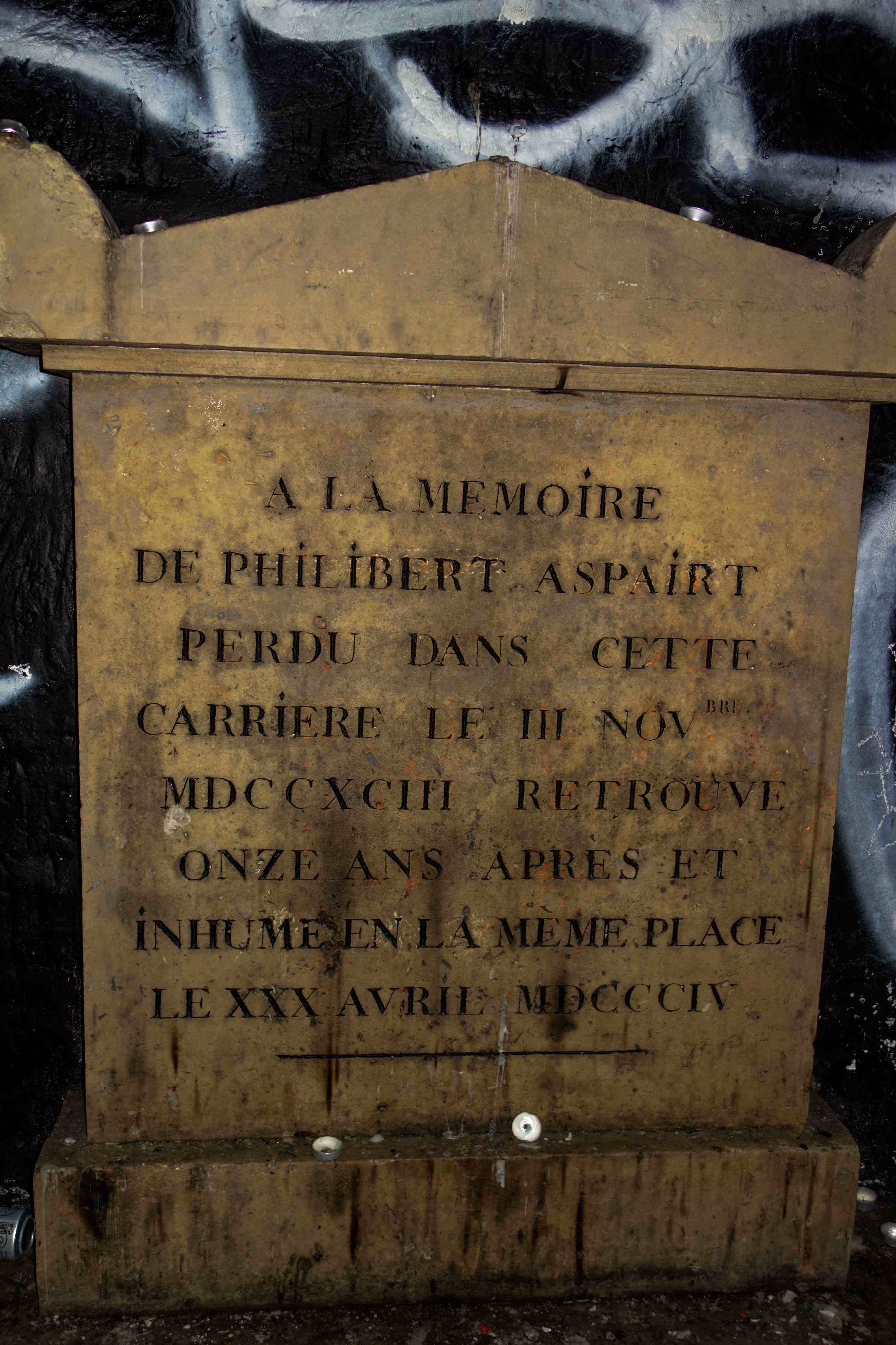 Catacombes-tombe
