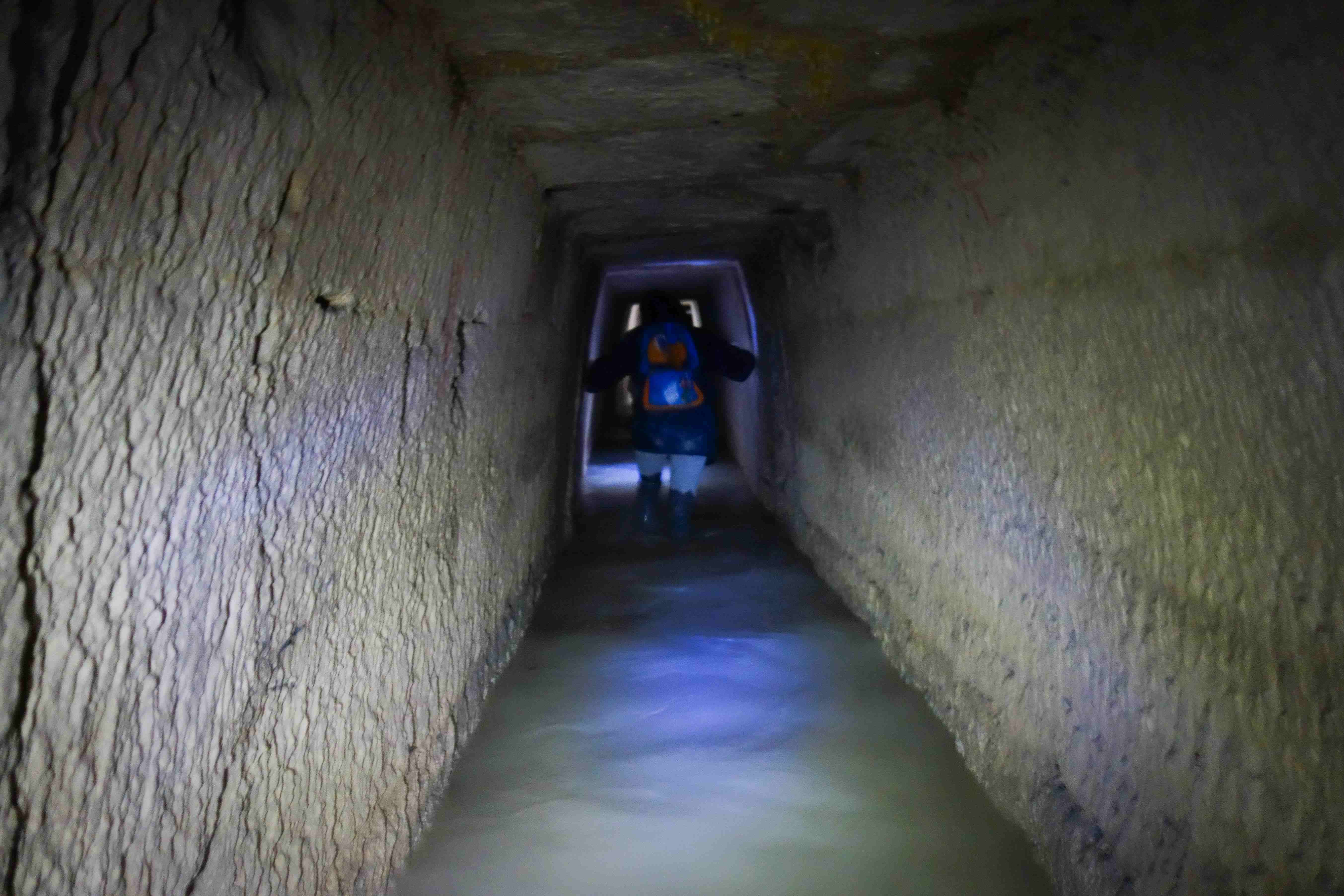 Catacombes - passage eau