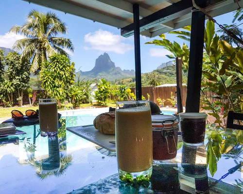 Notre AirBnB à Mooréa !