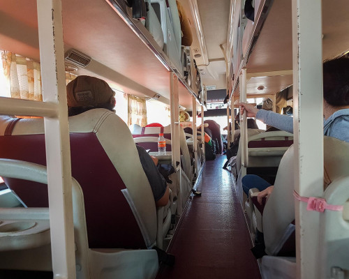 Sleeping bus du Vietnam