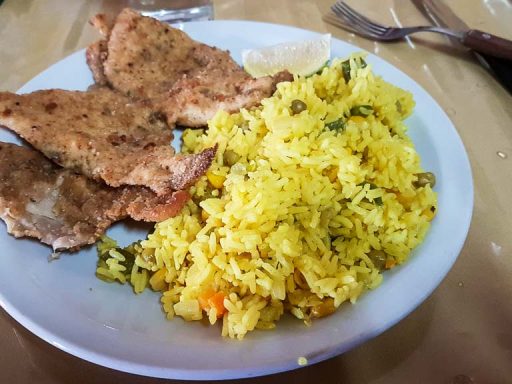 Milanesa de pollo