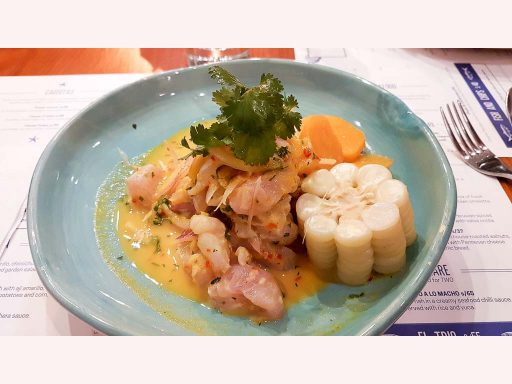 Délicieux ceviche de Cusco