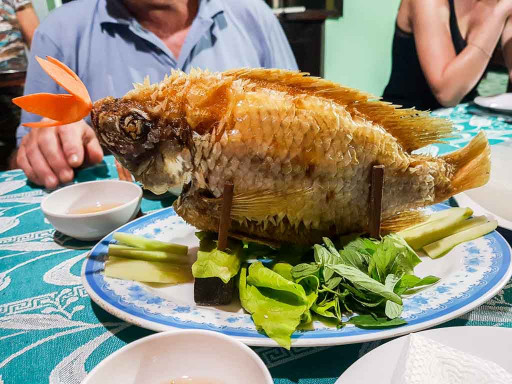 Poisson frit du Vietnam