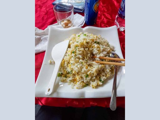 Riz frit au poulet